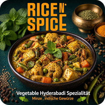 104 Vegetable Hyderabadi